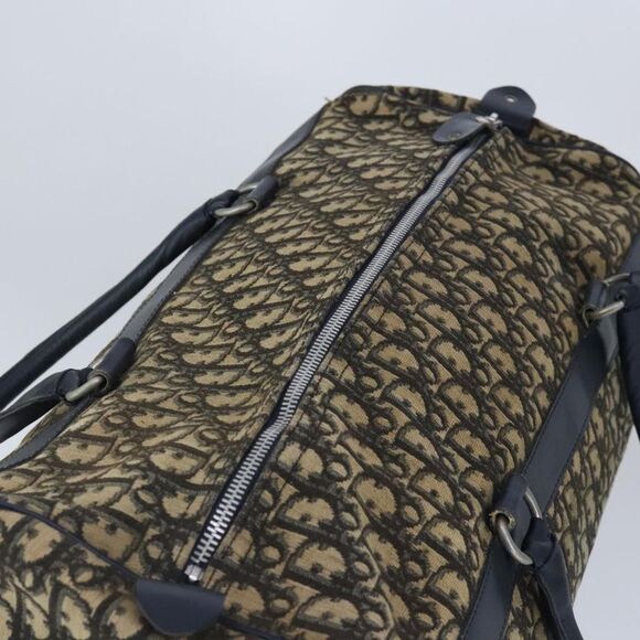 Dior Trotter Navy Canvas Travel Bag (Pre-Owned) - Picture 7 of 16